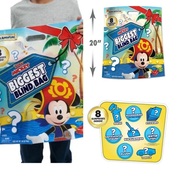 Disney Toys Mickey Mouse Biggest Blind Bag Gift Surprises